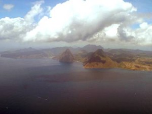 St. Lucia from the Air